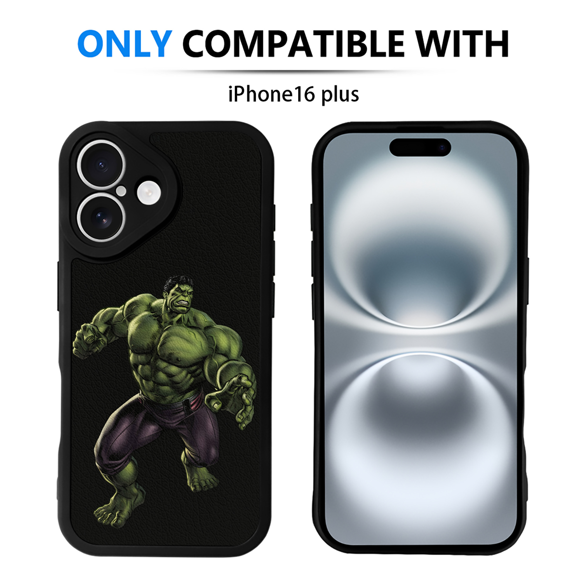（画像用） アベンジャーズ The Avengers 【iPhone 16シリーズ対応】シリコンスマホケース（レザー調） 材質：シリコン